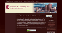 Desktop Screenshot of bresslercpas.com