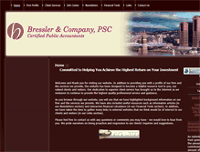Tablet Screenshot of bresslercpas.com